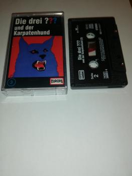Die Drei Fragezeichen Folge 3 und der Karpatenhund 5-fach Schwarz geschraubt Schwarz 7432138803 4 Europa(Schriftzug Logo fehlt)